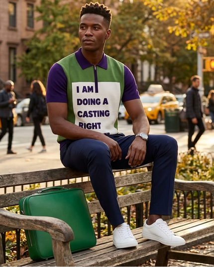 BYMANYC ® New York | SOHO Cashmere Polo | Colour-Block