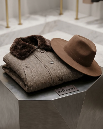 BYMANYC ® New York | Manhattan Bomber Jacket | Brown
