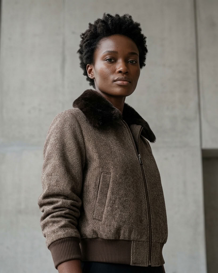 BYMANYC ® New York | Manhattan Bomber Jacket | Brown