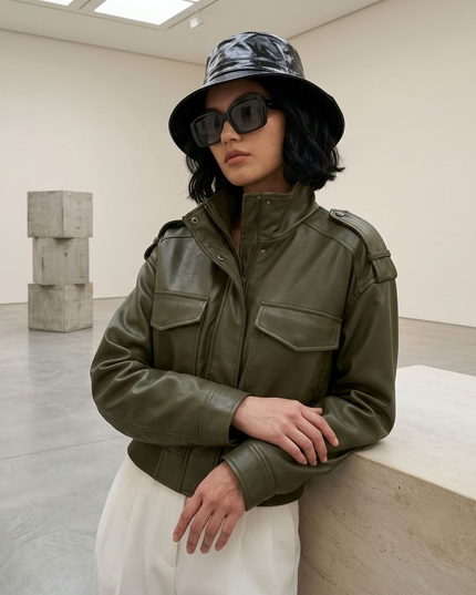 BYMANYC ® New York | Wall Street Jacket | Beech Wood Green