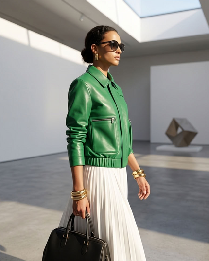 BYMANYC ® New York | Eco Jacket Little India | Green