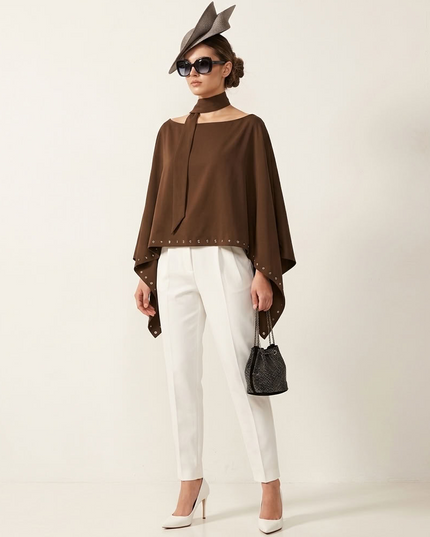 BYMANYC ® New York | Cape Jacket NOHO | Coffee Brown