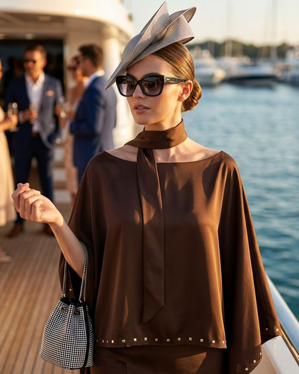 BYMANYC ® New York | Cape Jacket NOHO | Coffee Brown