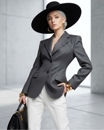 BYMANYC ® New York | Eco Jacket Astor Place | Gray | Damen