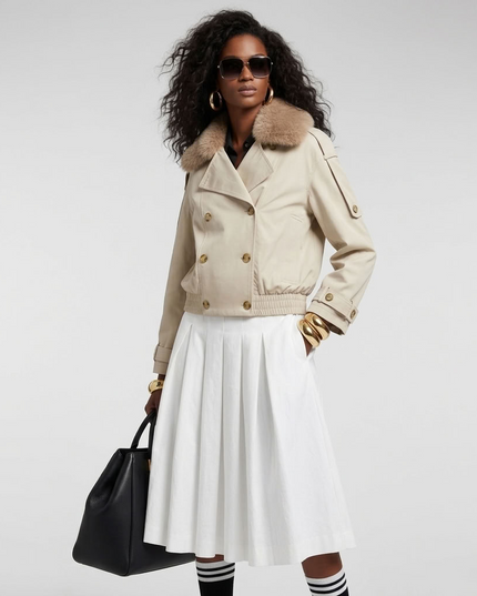 BYMANYC ® New York | FORDHAM Jacke | Beige