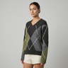 BYMANYC ® New York | SOHO Strickpullover mit Argyle-Muster | Multicolor