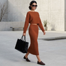 BYMANYC ® New York | UNION SQUARE Zweiteiler | Karamell