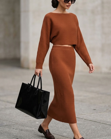 BYMANYC ® New York | UNION SQUARE Zweiteiler | Karamell