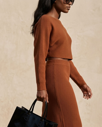 BYMANYC ® New York | UNION SQUARE Zweiteiler | Karamell