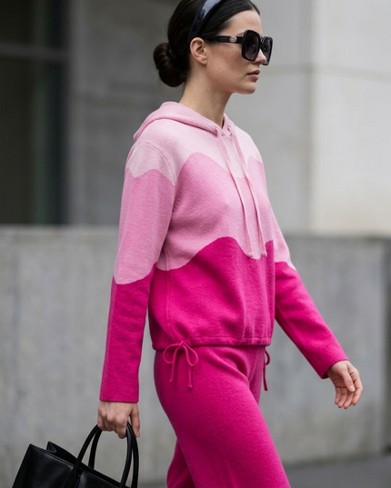 BYMANYC ® New York | HARLEM Colorblock-Zweiteiler | Pink