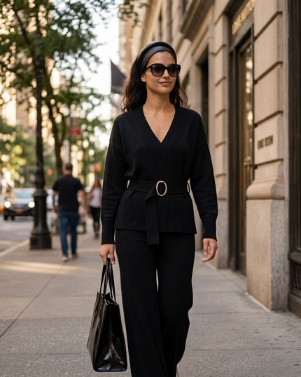 BYMANYC ® New York | CHINATOWN Zweiteiler | Schwarz