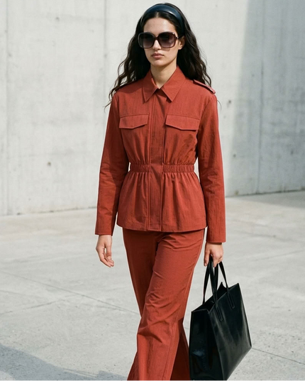 BYMANYC ® New York | HIGH LINE Zweiteiler | Weinrot