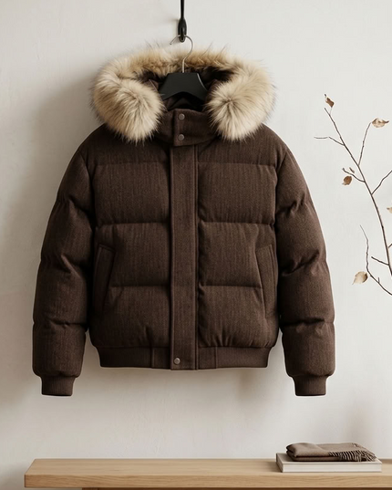 BYMANYC ® New York | KOREATOWN Jacke | Karminbraun