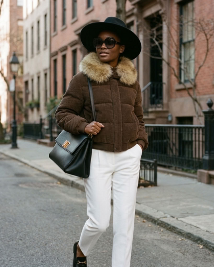 BYMANYC ® New York | KOREATOWN Jacke | Karminbraun