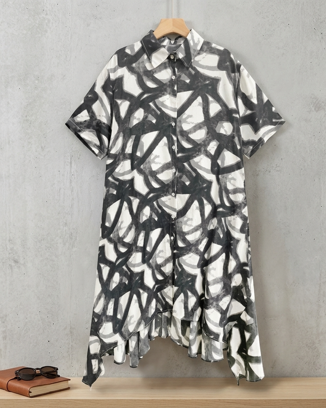 Damen Sommerkleid CALA PADRINA Black – New Collection IBIZA