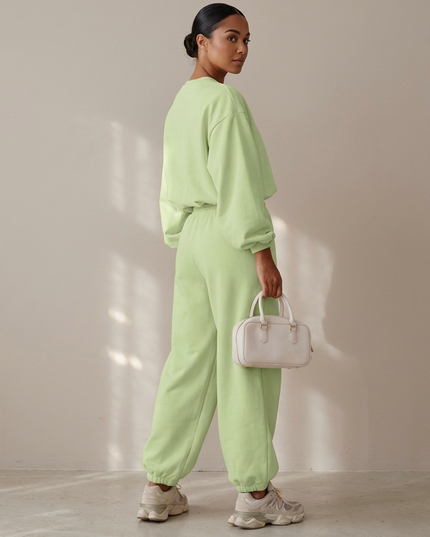 BRONX Damen Freizeit Set - Matcha
