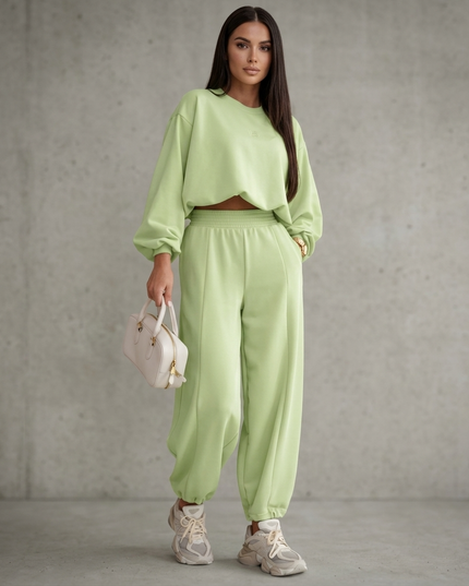 BRONX Damen Freizeit Set - Matcha