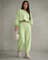 BRONX Damen Freizeit Set - Matcha