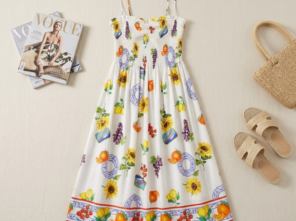 Damen Sommerkleid CALA MACARELLA White – New Collection IBIZA