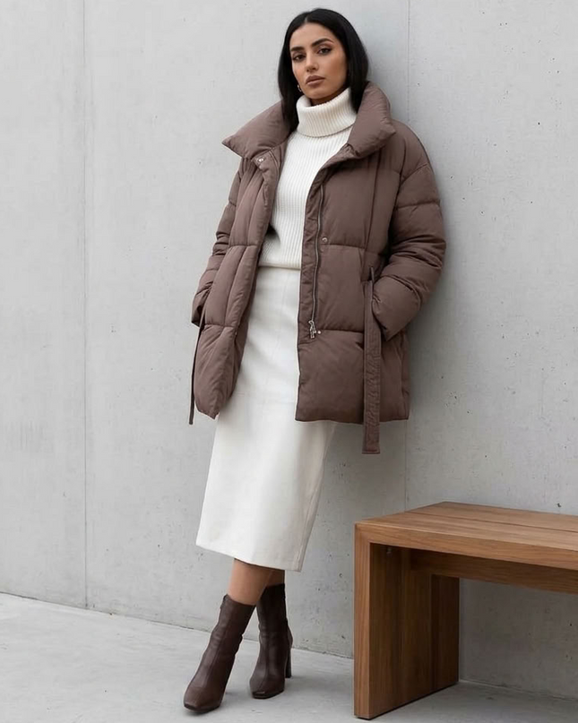 Oversized Puffer Jacket FINANCIAL DISTRICT