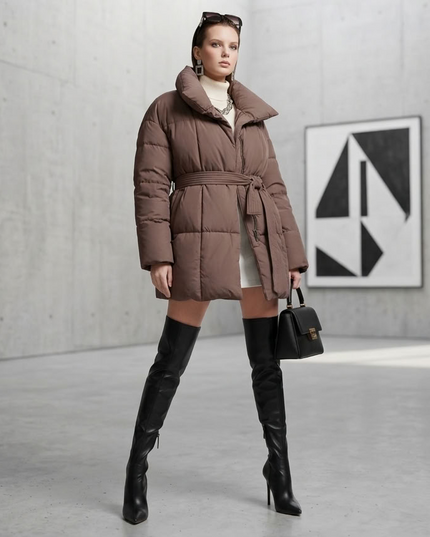 Oversized Puffer Jacket FINANCIAL DISTRICT