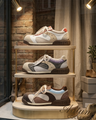 Masoomake Damen Platform Sneaker – Star Chunky Toe Kawaii Style