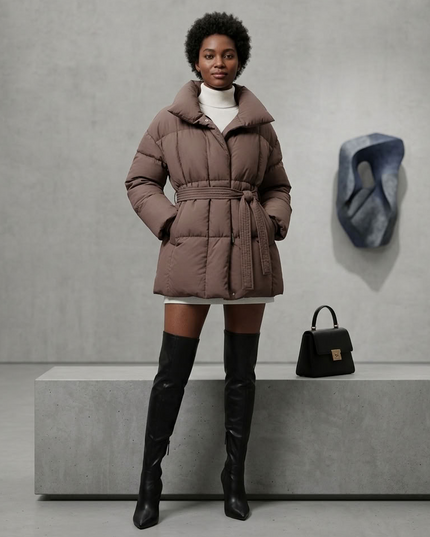 Oversized Puffer Jacket FINANCIAL DISTRICT