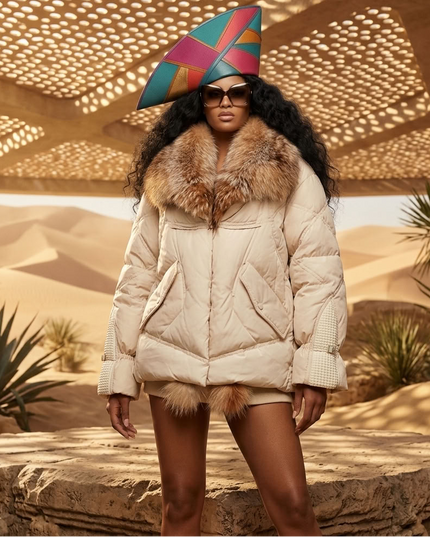 Luxury Puffer Jacket ASPEN CHIC