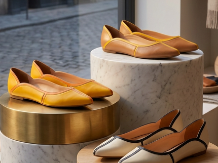 Mangará Pitanga Damen-Ballerinas – Elegante Leder-Flats