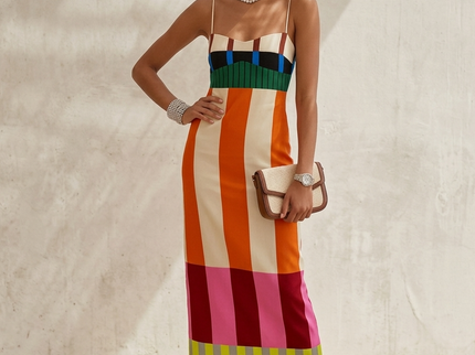 Damen Sommerkleid SUMMER MILAN Colorful – New Collection ITALY
