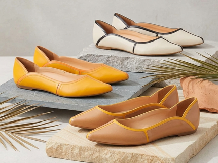Mangará Pitanga Damen-Ballerinas – Elegante Leder-Flats