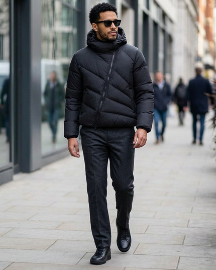 Financial District | Puffer Jacket Herren | Fashion Week