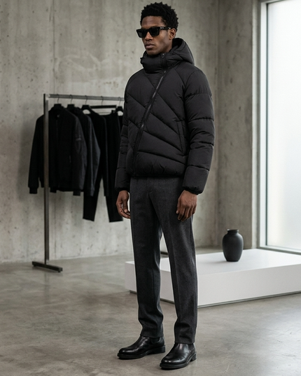 Financial District | Puffer Jacket Herren | Fashion Week