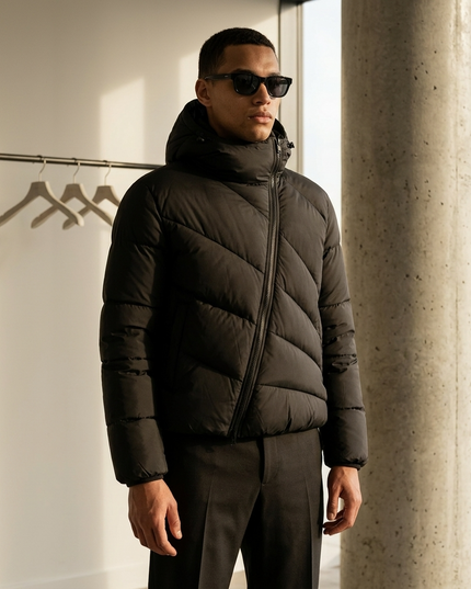 Financial District | Puffer Jacket Herren | Fashion Week