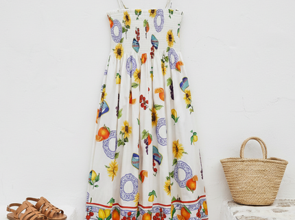 Damen Sommerkleid CALA MACARELLA White – New Collection IBIZA