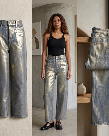 💟 SOHO Damen Denim Jeans | Blue | Prêt-à-Porter New Collection