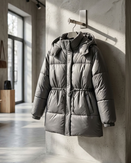 Empire State | Eco Jacke Damen | NYFW Collection | Grau