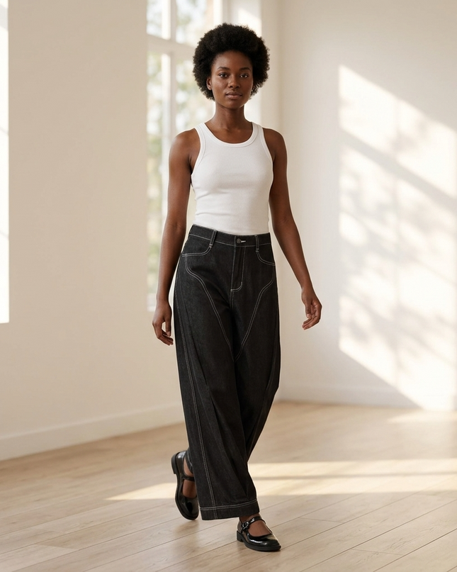 LEXINGTON Damen Denim Jeans | Black | Prêt-à-Porter New Collection