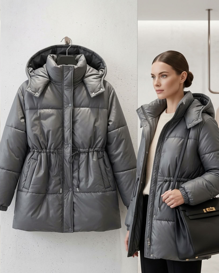 Empire State | Eco Jacke Damen | NYFW Collection | Grau