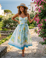 MENORCA ATELIER Sommerkleid IBIZA – Lemon Slices