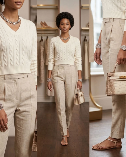 BYMANYC® New York | Sweater CHELSEA WALL STREET | White