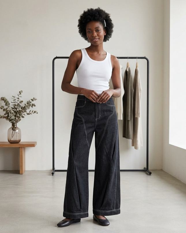 LEXINGTON Damen Denim Jeans | Black | Prêt-à-Porter New Collection