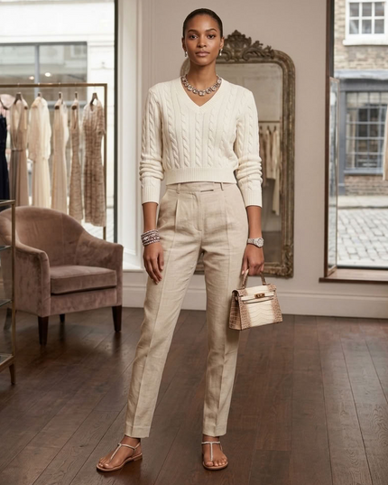 BYMANYC® New York | Sweater CHELSEA WALL STREET | White