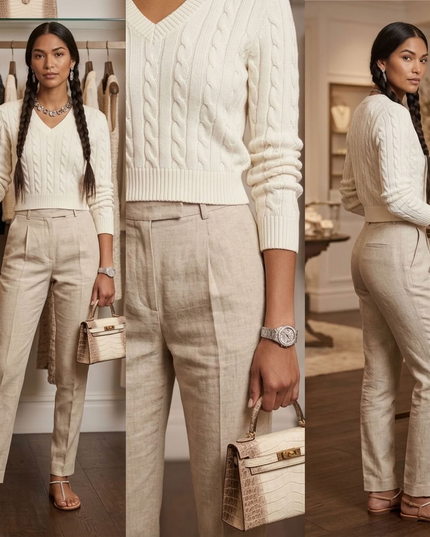 BYMANYC® New York | Sweater CHELSEA WALL STREET | White