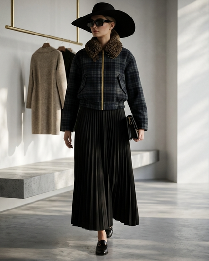 FiDi NY City | Eco Jacke Damen | Navy Blue | One Size