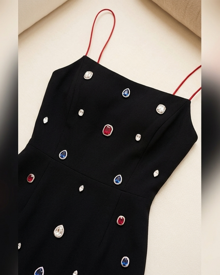 👗 LOS ANGELES Elegante Damen Kleid | Black | SUMMER 07 New Collection