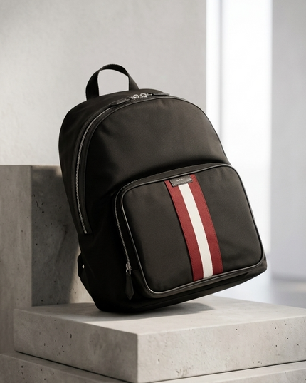BALLY BACKPACK "CODE" | Black