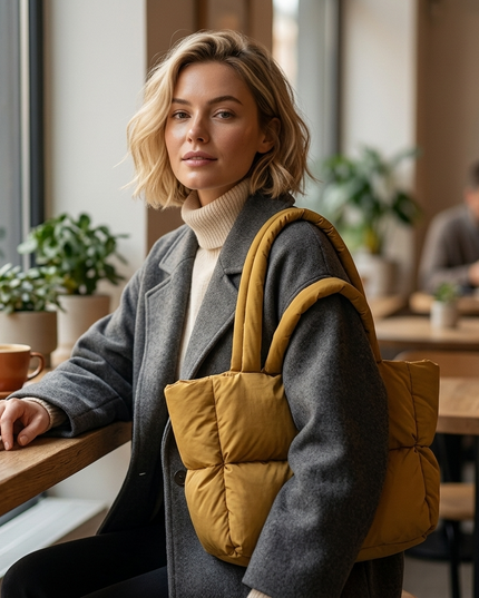 BYMANYC Navigli | Quilted Tote Bag Damen | Italy