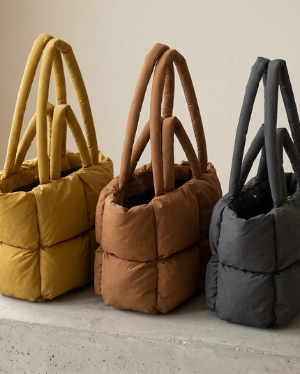 BYMANYC Navigli | Quilted Tote Bag Damen | Italy