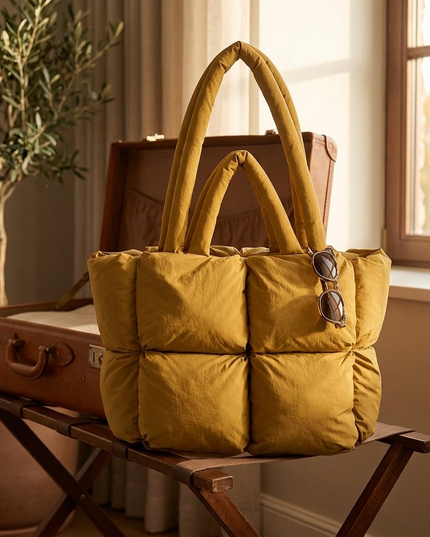 BYMANYC Navigli | Quilted Tote Bag Damen | Italy